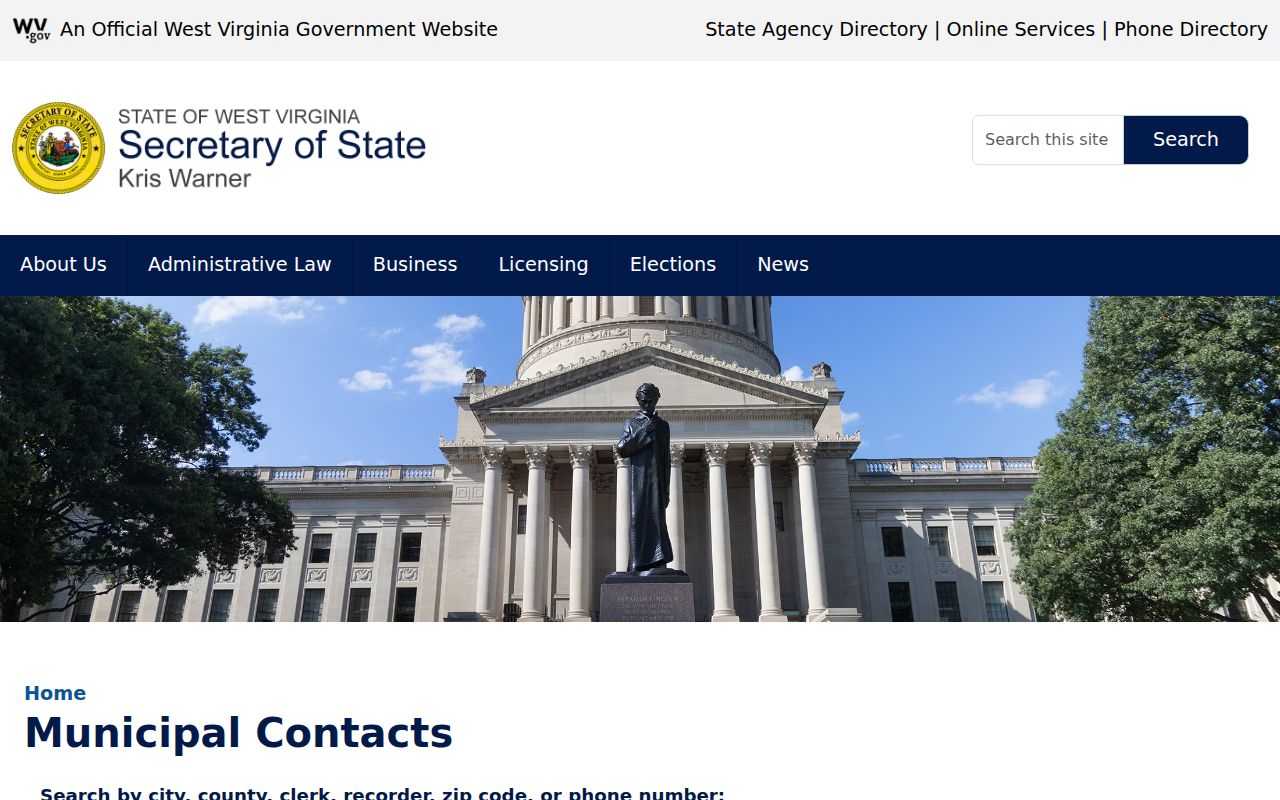 West Union court docket municipal contact source
